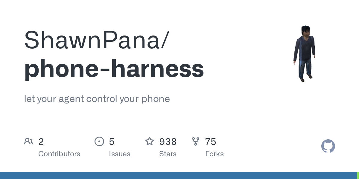 phone-harness drives a real iPhone through macOS iPhone Mirroring