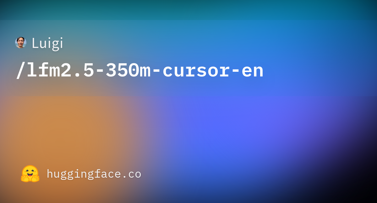 LFM2.5-350M CURSOR edits meeting notes as a stream